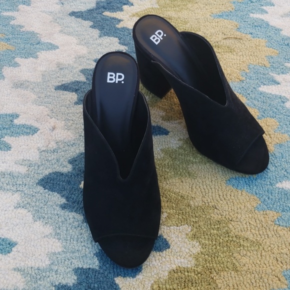bp Shoes - Nordstrom BP. Leather Sued Mules